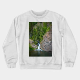 Mc Hugh Creek Waterfalls Crewneck Sweatshirt